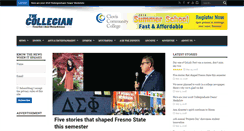 Desktop Screenshot of collegian.csufresno.edu